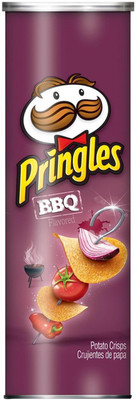 

Pringles Potato Crisps, BBQ - 158g (5.5oz) Chips(158 g)