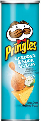 

Pringles Potato Crisps, Cheddar & Sour Cream - 158g (5.5oz) Chips(158 g)