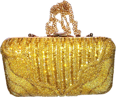

Sarban Party Gold Clutch
