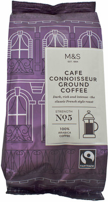 

Mark & Spencer Cafe Connoisseur Ground Coffee, Strength No.5 - 227g Instant Coffee(227 g)