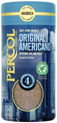 

Percol Coffee Co All-Day Americano Instant Coffee - 100g Instant Coffee(100 g)