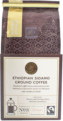 

Mark & Spencer Ethiopian Sidamo Ground Coffee, Strength No.3 Medium - 227g Instant Coffee(227 g)