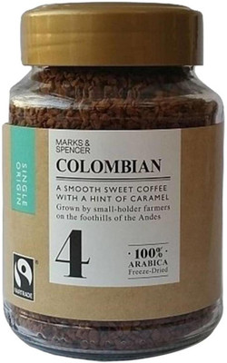

Mark & Spencer Colombiam Freeze-Dried Instant Coffee, Medium Strength No.3 - 100g Instant Coffee(100 g)
