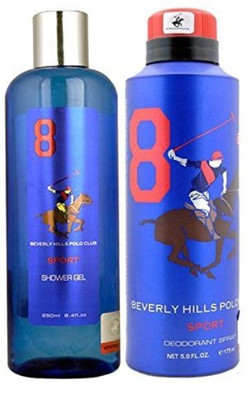 

Beverly hills polo club 8 Sport Combo Set(Set of 2)