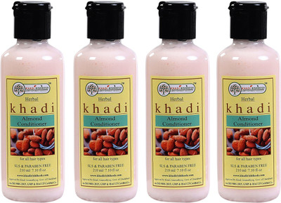 

Khadi Rishikesh Herbal Almond Hair Conditioner Pack of 4(840 ml)