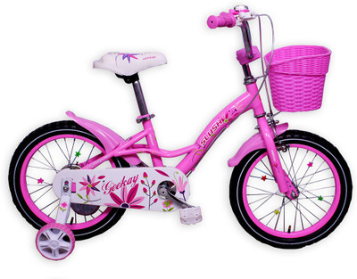 

Geekay SLUSH GIRLS 14" 14 T Single Speed Girls Cycle/Womens Cycle(Pink)