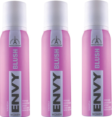 

ENVY BLUSH DEODORANT 120 ML Deodorant Spray - For Women(120 ml, Pack of 3)