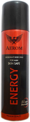 

Aerom Energy Deodorant Deodorant Spray - For Men(150 ml)