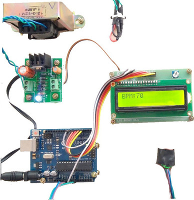 

dpelectronics HEART BEAT MONITERING SYSTEM Educational Electronic Hobby Kit