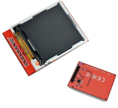 

Robodo 1.44 red serial LCD display module 128*128 tft color screen PCB adapter Electronic Components Electronic Hobby Kit
