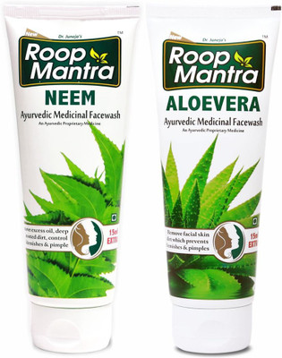 

Roop Mantra Face Wash (1 Neem + 1 Aloe Vera) 115ml Face Wash(115 ml)