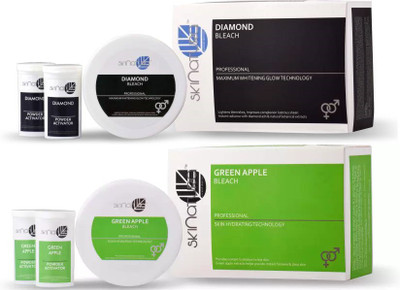 

Skinatura Diamond + Green Apple Bleach (Combo of 2 - 250 gm)(250 ml)