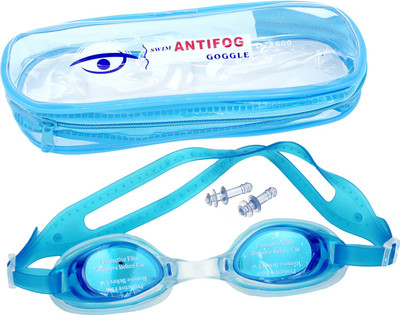 

Neska Moda Comfy Goggle Swimming Goggles(Blue)