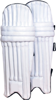 

ME Cricket Batting Leg Guard Pads For Men Full Size Large Men's (44 - 48 cm) Batting Pad(White, Above 25 Years)