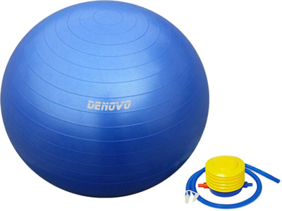 

DeNovo Anti Brust Gym Ball(With Pump), Blue