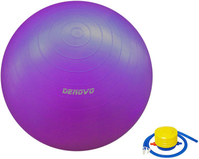

DeNovo Anti Brust Gym Ball(With Pump), Purple