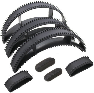 

Jampak Set Of 3 Hair Puff And Tick tak new quality product. Hair Accessory Set(Black)