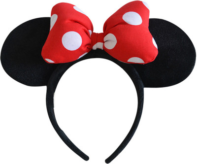 

Majik Bow head band Minnie Mouse, Mickey Mouse Bow Headband, Minnie Mouse Ears Headband Head Band, Hair Band(Multicolor)