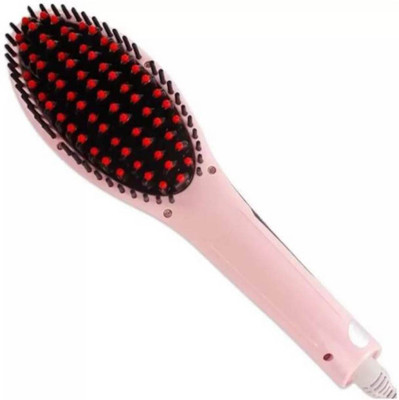 

ZINIZONY Professional Digital control antiscaled brush hair straightener comb with lcd display AB-2223 Hair Straightener (Multicolor)