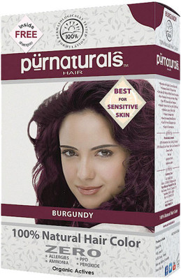 

Pure Naturals Burgundy 100% Natural - Kit Hair Color(Burgundy)