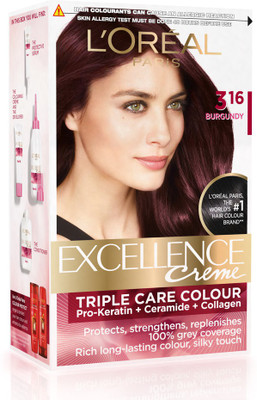 

L'Oreal Paris Excellence Creme Hair Color(Burgundy 316)
