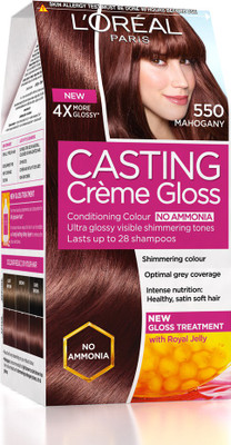 

L'Oreal Paris Casting Creme Gloss Hair Color(Mahogany 550)