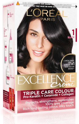 

L'Oreal Paris Excellence Creme Hair Color(Black 1)