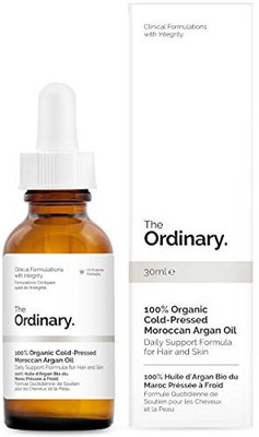 

The Ordinary 100% Organic Cold-Pressed Argan Oil 30ml Hair Oil(30 ml)