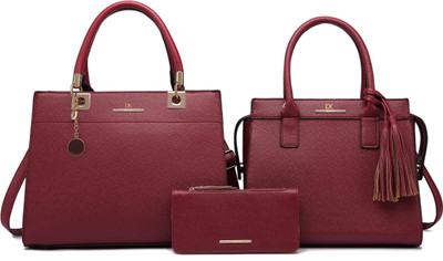 

Diana Korr Hand-held Bag(Maroon)
