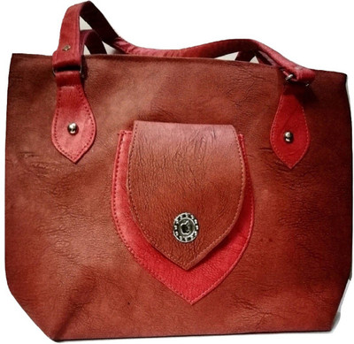 

Trendzz Hand-held Bag(Maroon)