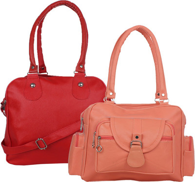 

Element Cart Hand-held Bag(Orange, Red)