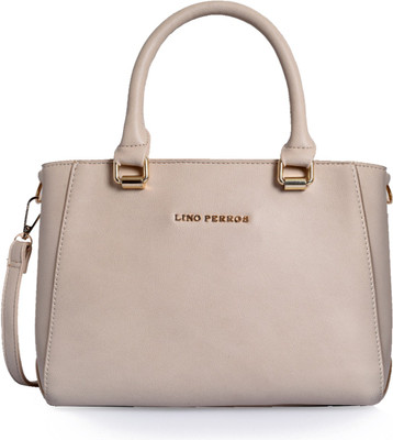 Lino Perros Hand-held Bag(Beige)