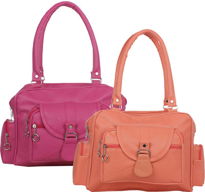 

Element Cart Hand-held Bag(Orange, Pink)