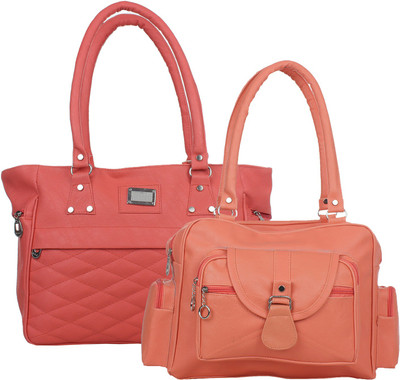 

Element Cart Hand-held Bag(Orange, Pink)