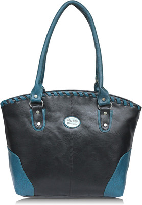 

Noble Designs Hand-held Bag(Black, Blue)