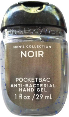 

Bath & Body Works PocketBac Anti-Bacterial Hand Gel, Mens Collection Noir - 29ml (1oz)(29 ml, Bottle)
