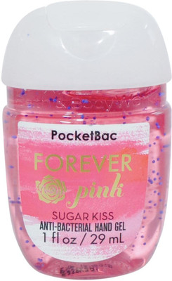 

Bath & Body Works PocketBac Anti-Bacterial Hand Gel, Forever Pink - 29ml (1oz)(29 ml, Bottle)