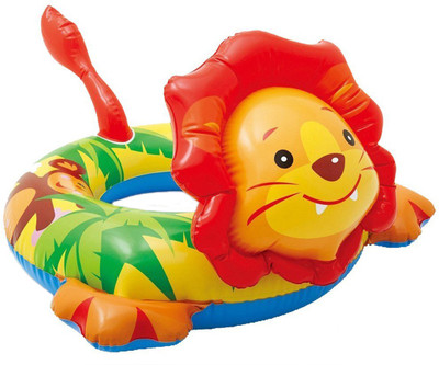 

Speoma Swimming Pool Lion Ring Tube for Kids Inflatable Pool Accessory(Multicolor)