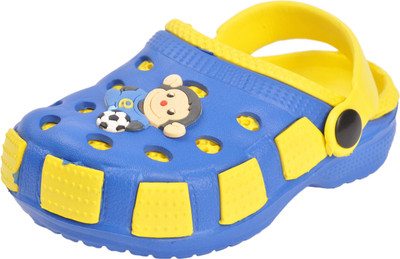 

Yellow Bee Girls Sling Back Clogs(Yellow