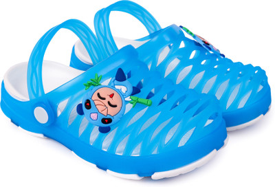

Feet Essentials Boys & Girls Sling Back Clogs(Blue