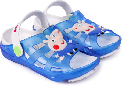 

Feet Essentials Boys & Girls Slip-on Clogs(Blue