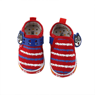 

CHiU Boys & Girls Velcro Casual Boots(Blue, Blue and red