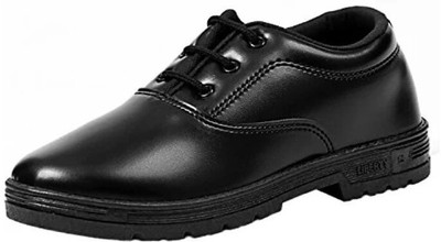 

IFB Boys & Girls Lace Derby Shoes(Black