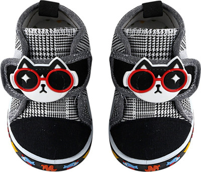 

CHiU Boys & Girls Velcro Casual Boots(Black