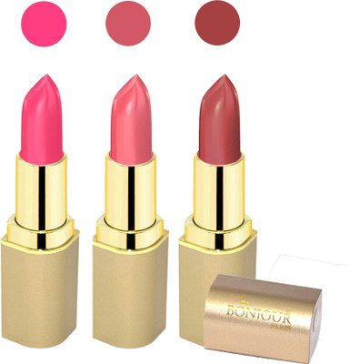

Bonjour Paris Creamy matte lipstick 17-06A8(mauve, pink, pink, 12 g)
