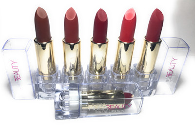 Huda Beauty Matte Lipstick(Set Of-6)Shade-B(Multicolour)