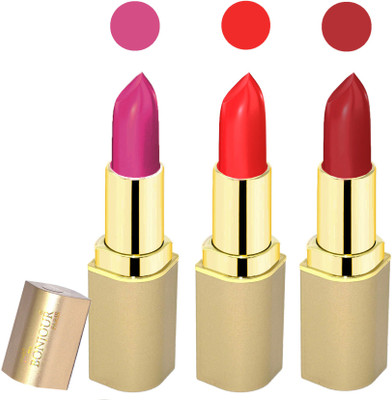 

Bonjour Paris Creamy matte lipstick 17-06H4(plum-red-dark red, 12 g)