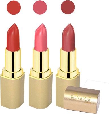 

Bonjour Paris Creamy matte lipstick 17-06A19(mauve, pink, mauve, 12 g)