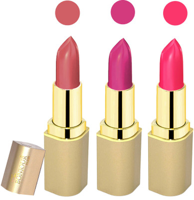Bonjour Paris Creamy matte lipstick 17-06G4(nude-plum-pink, 12 g)