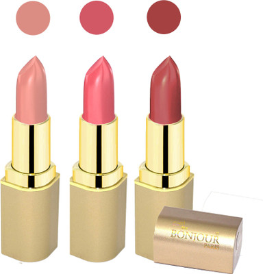 

Bonjour Paris Creamy matte lipstick 17-06A4(mauve, pink, nude, 12 g)